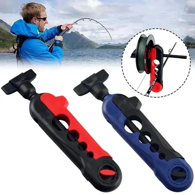 Fishing Rod Combo - 1/2 Stück Angelschnur-Aufwickler, Spulenhalter, Werkzeuge, Spulenmaschine,